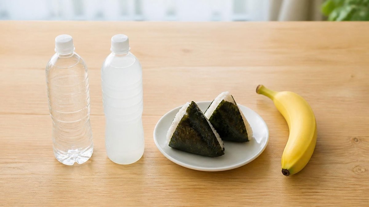 コンビニで買える二日酔い対策グッズ(水・スポーツドリンク・バナナなど)